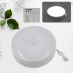 Round Shape 8 LED Motion Sensor Induction Led Light (1 Pc) - Image 5