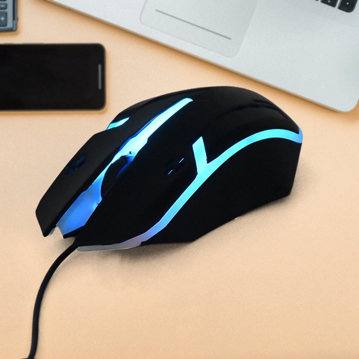 Computer / Laptop USB Wired Optical Mouse (1 Pc) - Image 1