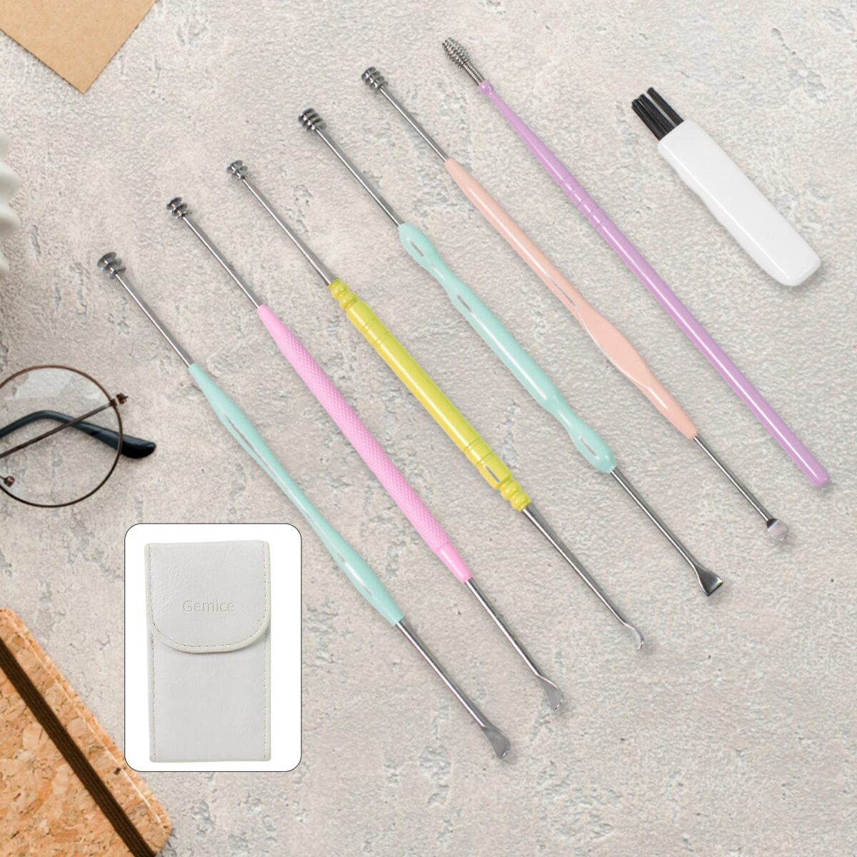 7 Pcs Earwax Removal Kit | Ear Cleansing Tool Set - Image 1