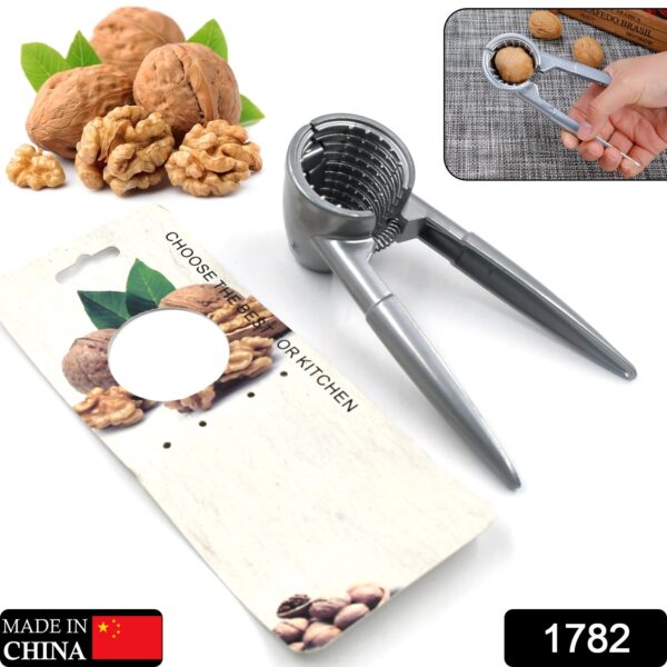 Luxury Stainless Walnut Cracker â€“ Portable Nut Cutter & Bottle Opener for Nuts (Pecans, Almonds, Nuts)