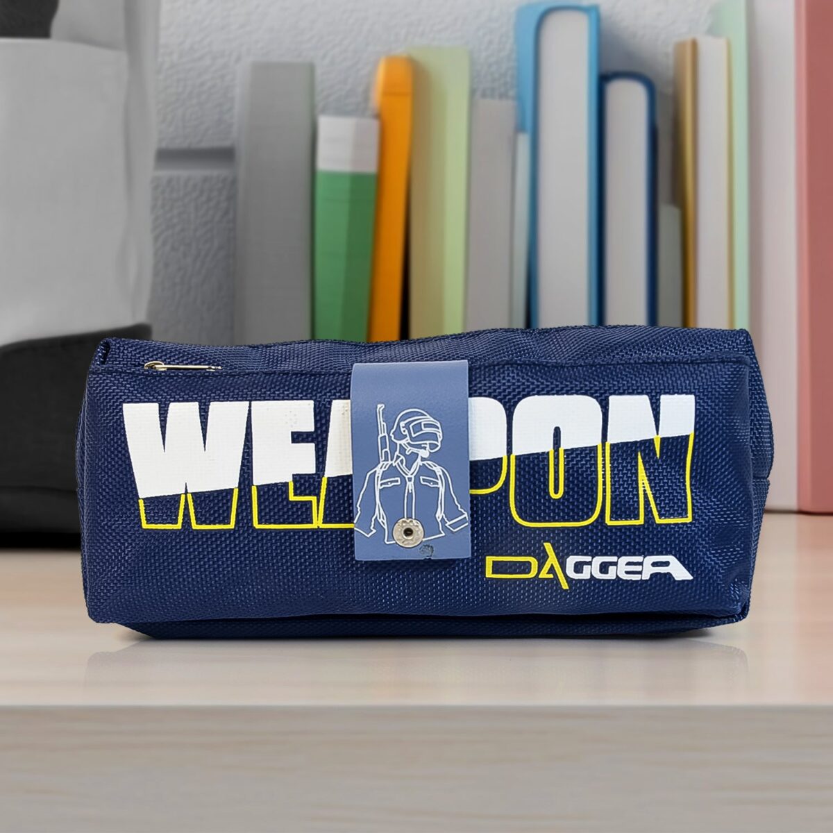 Pencil Pouch With Zipper 1 Pc / 2 Compartment) - Image 1