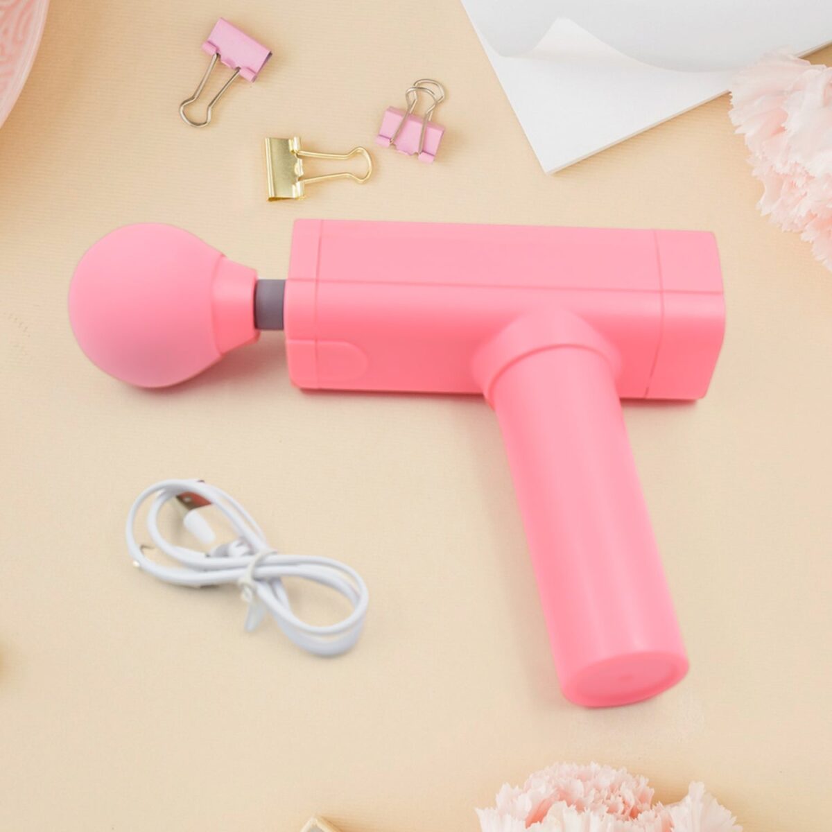 Massage Gun Deep Relax, Powerful Muscle Massager, USB Chargeable (1 Pc) - Image 1