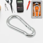 Snap Hook With Screw-Stainless Steel Snap Hook Clip Heavy Duty, Carabiner Clip (10Ã—100 MM / 1 Pc) - Image 3
