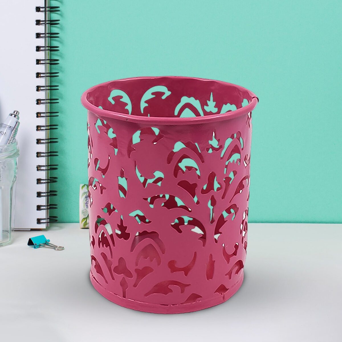 Pen holder Office Desk Metal Mesh Pen Stand (1 Pc) - Image 2