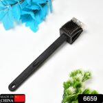 Silicone Toilet Brush with Slim Holder Flex Toilet Brush Anti-drip Set Toilet Bowl Cleaner Brush, - Image 2