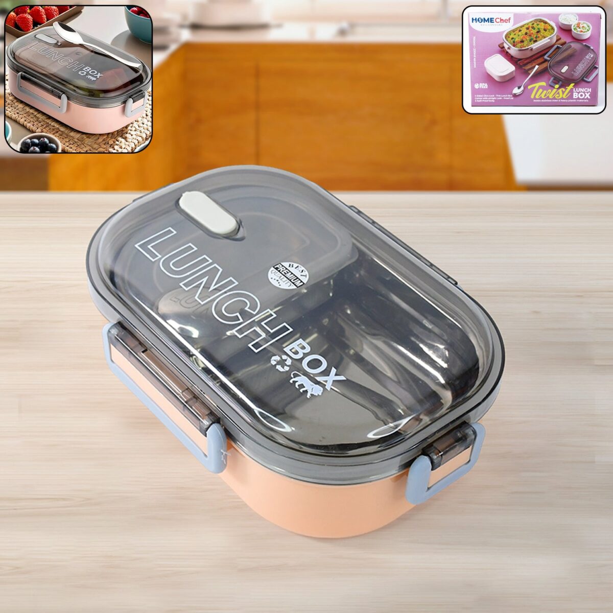 Home Chef Premium Leak-Proof Lunch Box - Image 3