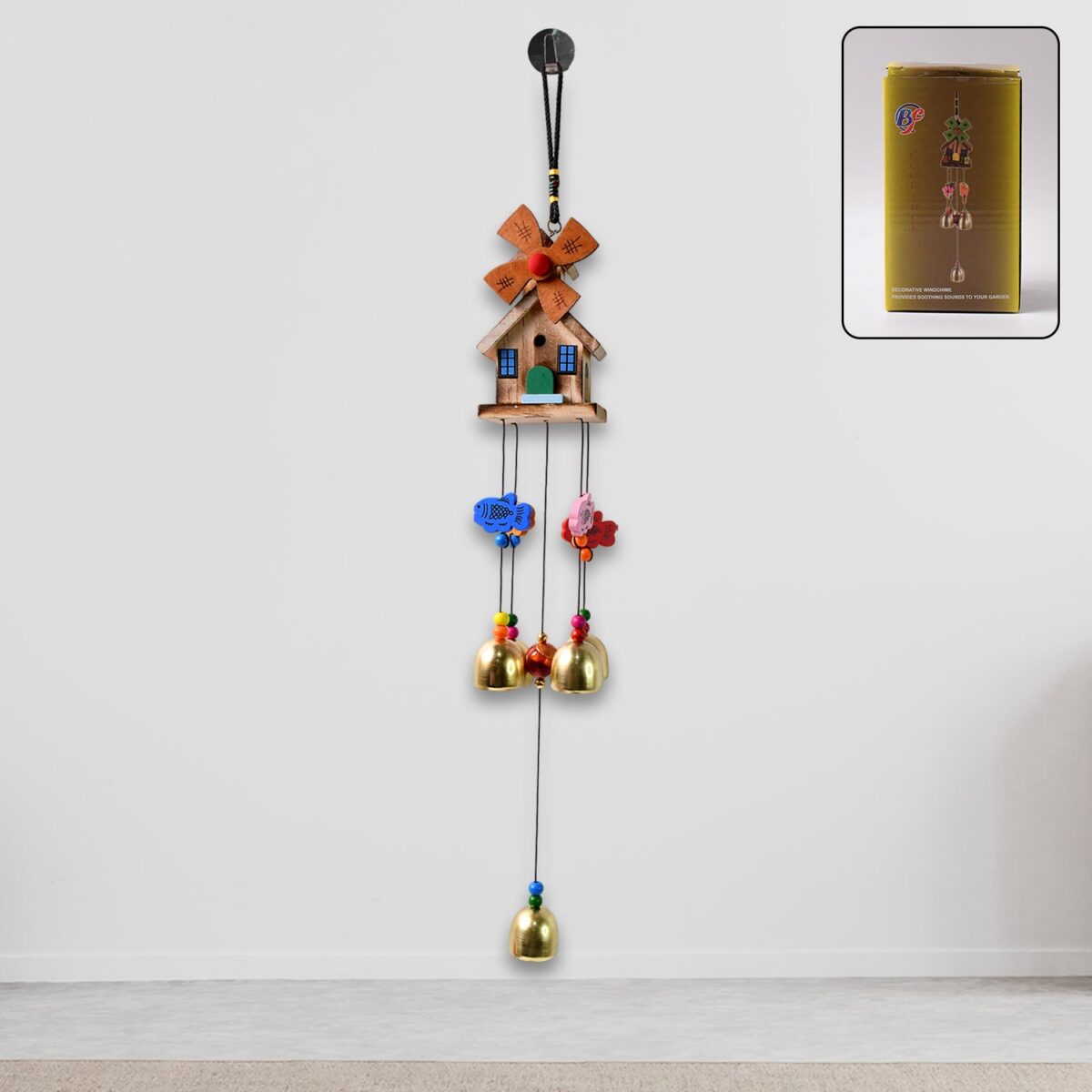 Home Decor Wind Chimes Outdoor Hanging (1 Pc) - Image 1