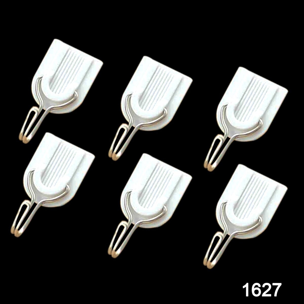 Adhesive Sticker ABS Plastic Hook Towel Hanger for Kitchen / Bathroom - Image 2