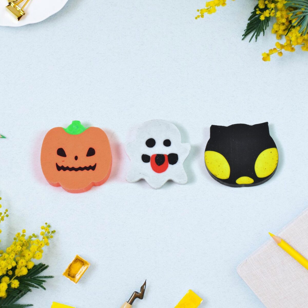 Cartoon Shape Eraser& Rubber (1 Pc / Mix Colour & Design) - Image 1