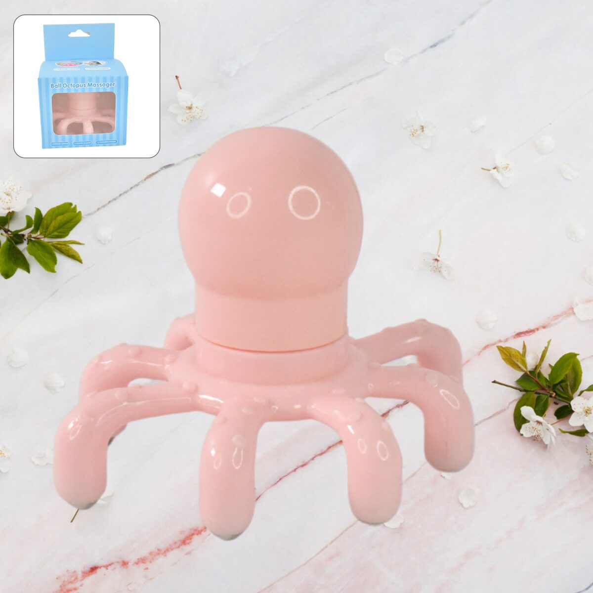 Scalp Relax Octopus Massager, Octopus Claw Head Massager Long Lasting Ergonomic for Adults for Abdomen - Image 1