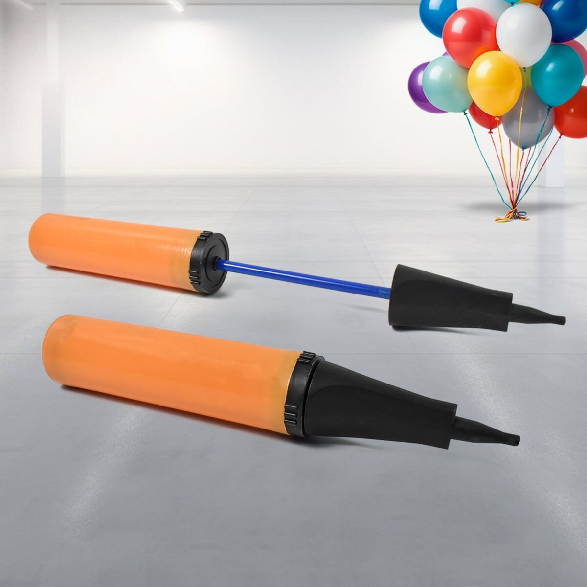 Pump for Balloons, Hand Pump, Air Pump Balloon, Robust Durable Plastic, for Party, Birthday, Wedding, Inflatable Toys - Image 1