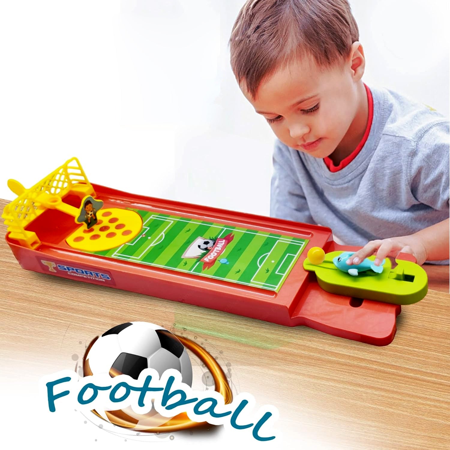 01_c741bfc2-8a91-46fe-a345-e1525c249bff.jpg Mini Table Top Finger Football Game for Kids-Desktop Game for Kids & Adults, Fun Indoor Finger Bowling Game for Boys & Girls, Family Board Game - Image 1