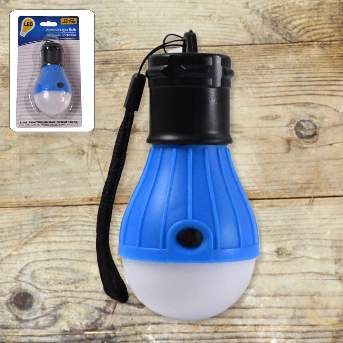 LED Camping Tent Lantern, Portable Outdoor Waterproof Emergency Light Bulb - Image 1