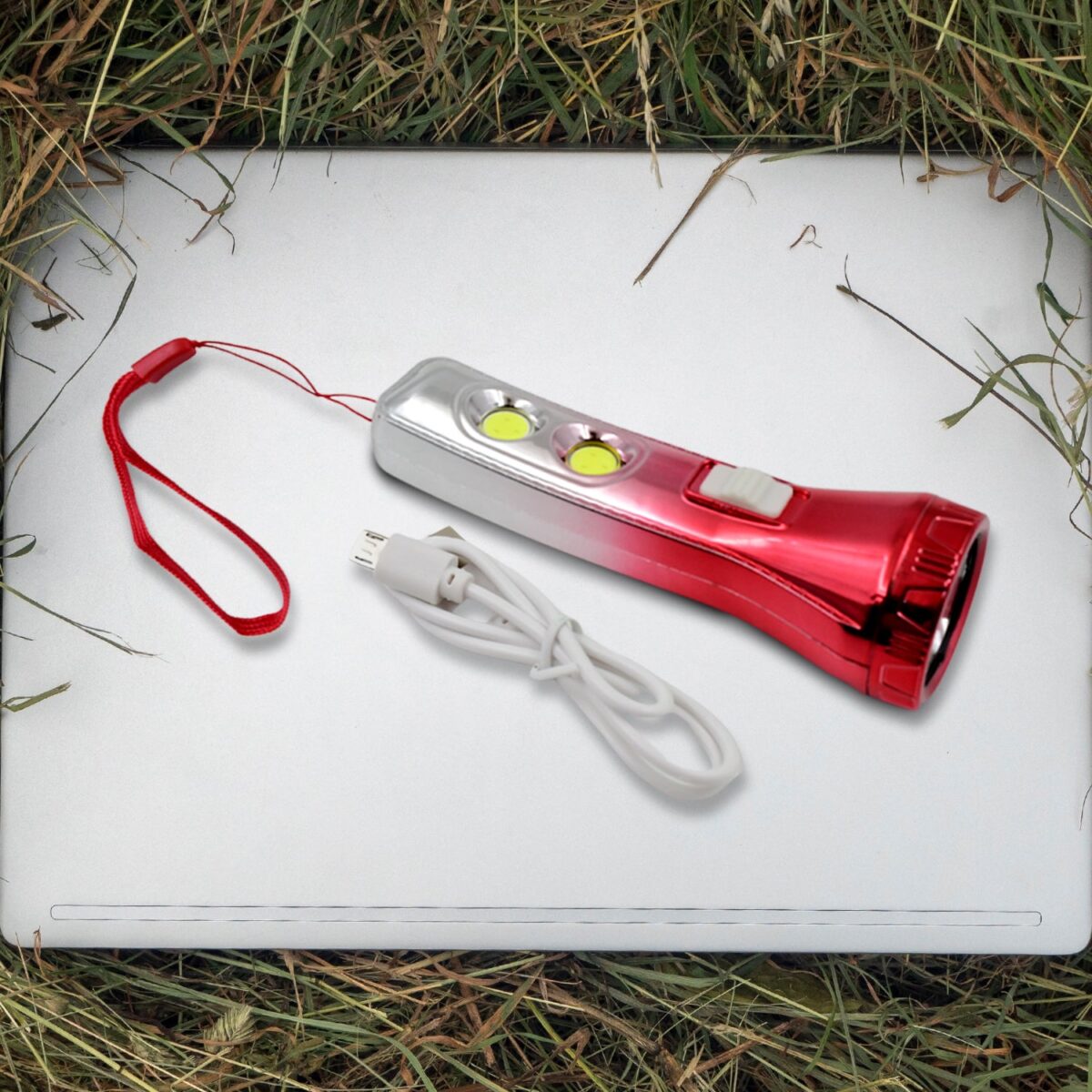 Multi Functional 3 LED Torchlight / Flashlight (1 Pc) - Image 1
