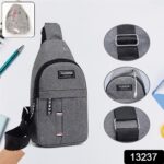Waterproof Waist Bag, Shoulder Bags USB Charging Earphone Hook Sling Travel Bag (1 Pc / Mix Color) - Image 2
