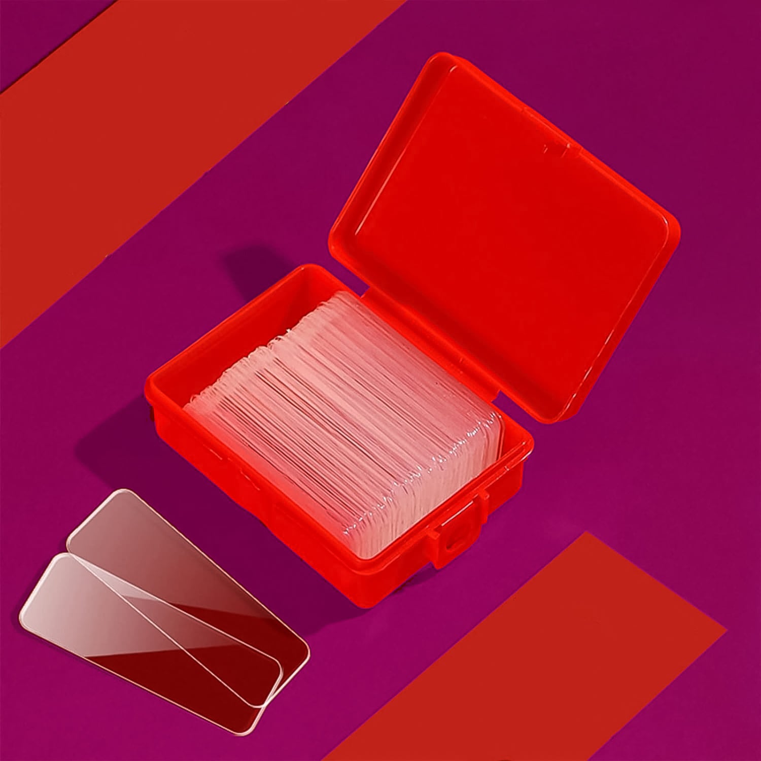 01_d180f2b3-6e81-4647-b34f-43a58c42dd55.jpg 60-Piece (Approx) ââ¬â Double-Sided Transparent Adhesive Stickers - Image 2