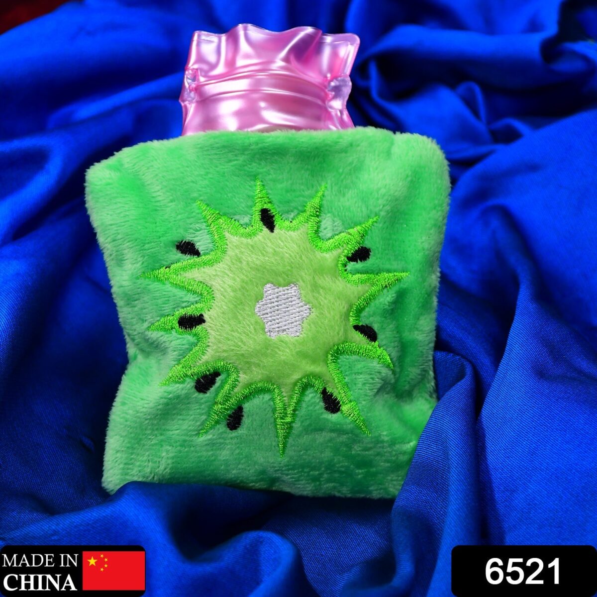 Green Sun Compact Hot Water Bag with Cover Ã¢â‚¬â€œ Pain Relief Warmer for Neck, Shoulders, Hands, Feet & Menstrual Cramps - Image 3