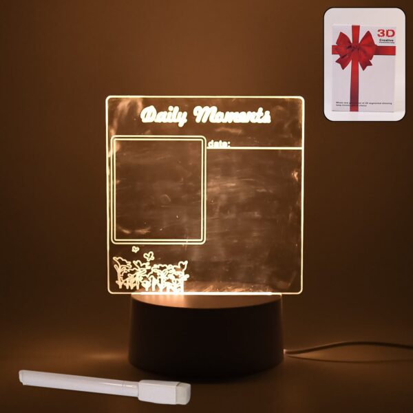 Creative Visualization Lamp 3 DÂ Acrylic Decorative Lamp (1 Pc)