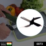 Stainless Steel 4 in 1 Clever Cutter, Black - Image 2