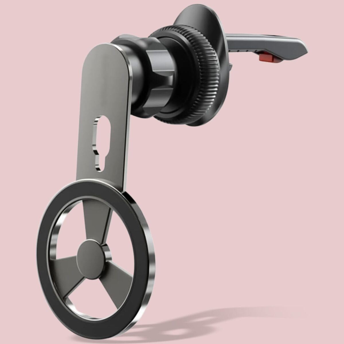 360Ã‚Â° Rotatable & Foldable Air Vent Magnetic Phone Holder (1 Pc) - Image 1