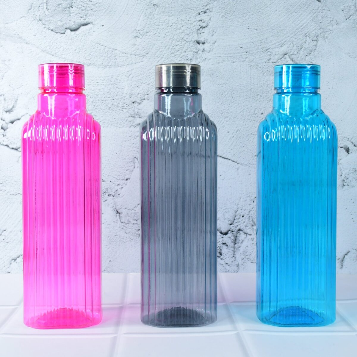 Transparent Fridge Water Bottles (3 Pc) - Image 1