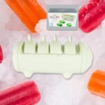 Cartoon Ice Candy Mold â€“ 4-Cup Multicolor Set (1 Pc) - Image 3