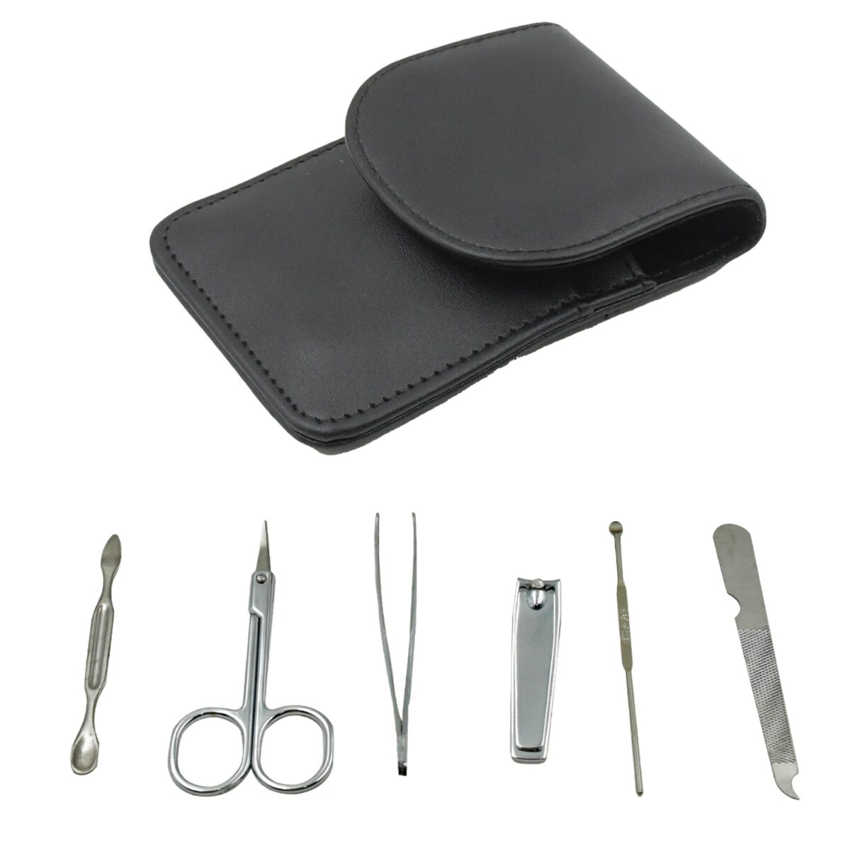 6-in-1 Professional Nail Care Kit: Clippers, Scissors & More Nail cutter (Travel or Home) - Image 1