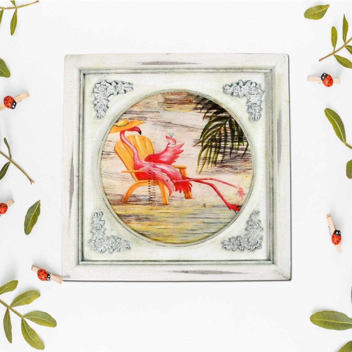 Desktop Photo Frame Picture Art Decoration Painting photo frame 12x12 inch (1pc). - Image 4