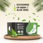 Sanitary Pads for Women With Goodness of Neem & Aloe Vera | Ultra Thin | Leakage Protection | PH Balance | With Antibacterial Anion Chip | 5X More Absorbance (320 mm / 36 Pads) - Image 3