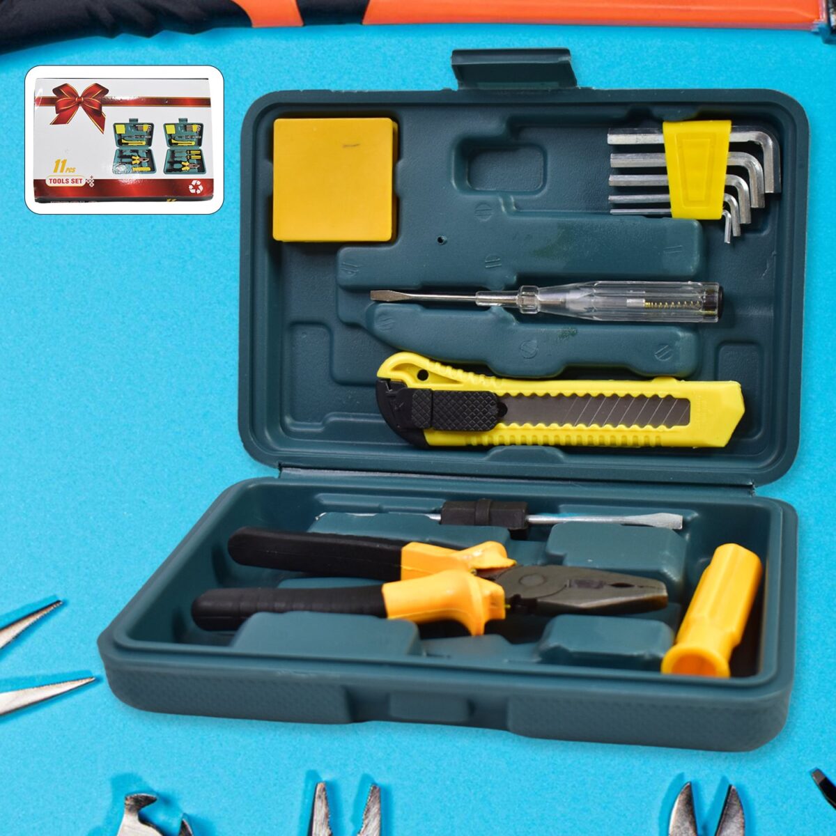 Multi Functional Hardware Tool Set (11 Pcs Set) - Image 3