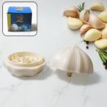 Garlic Press Sharpener Device â€“ Portable Manual Ginger, Chili & Garlic Crusher, Masher, Chopper & Grinder for Kitchen Use