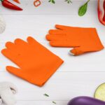 Gloves Silicone Thumb Knife Finger Protector Gears Cutting Vegetable Harvesting Knife - Image 6