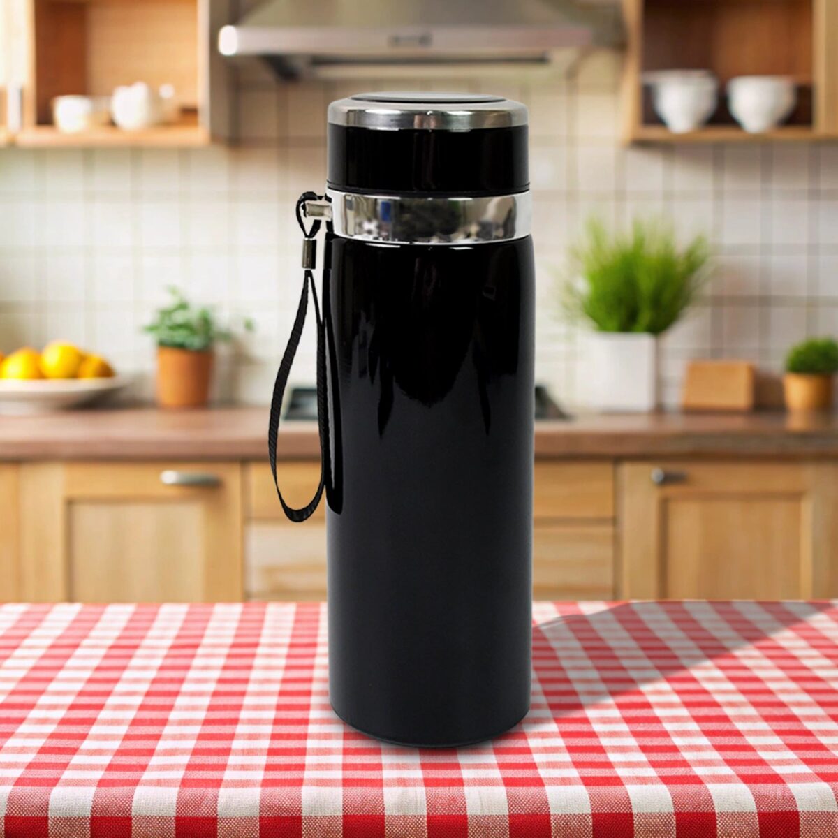 Double Stainless Steel Wall Flask Vacuum Insulated Water Bottle (800 ML) - Image 1