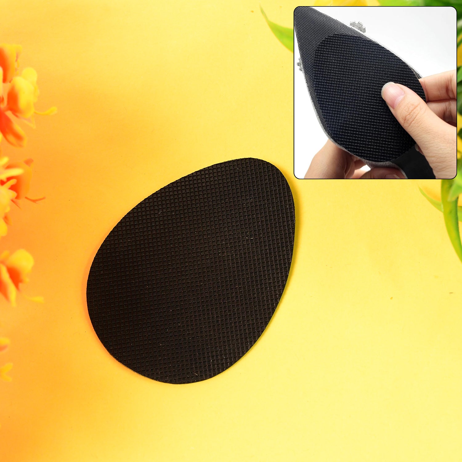 01_f1b61657-0b4c-4c1e-a86d-9d621c0a3457.jpg Self Adhesive Anti Slip Grip Sticker For Shoes, Sandals, Heels (1 Pc) - Image 1