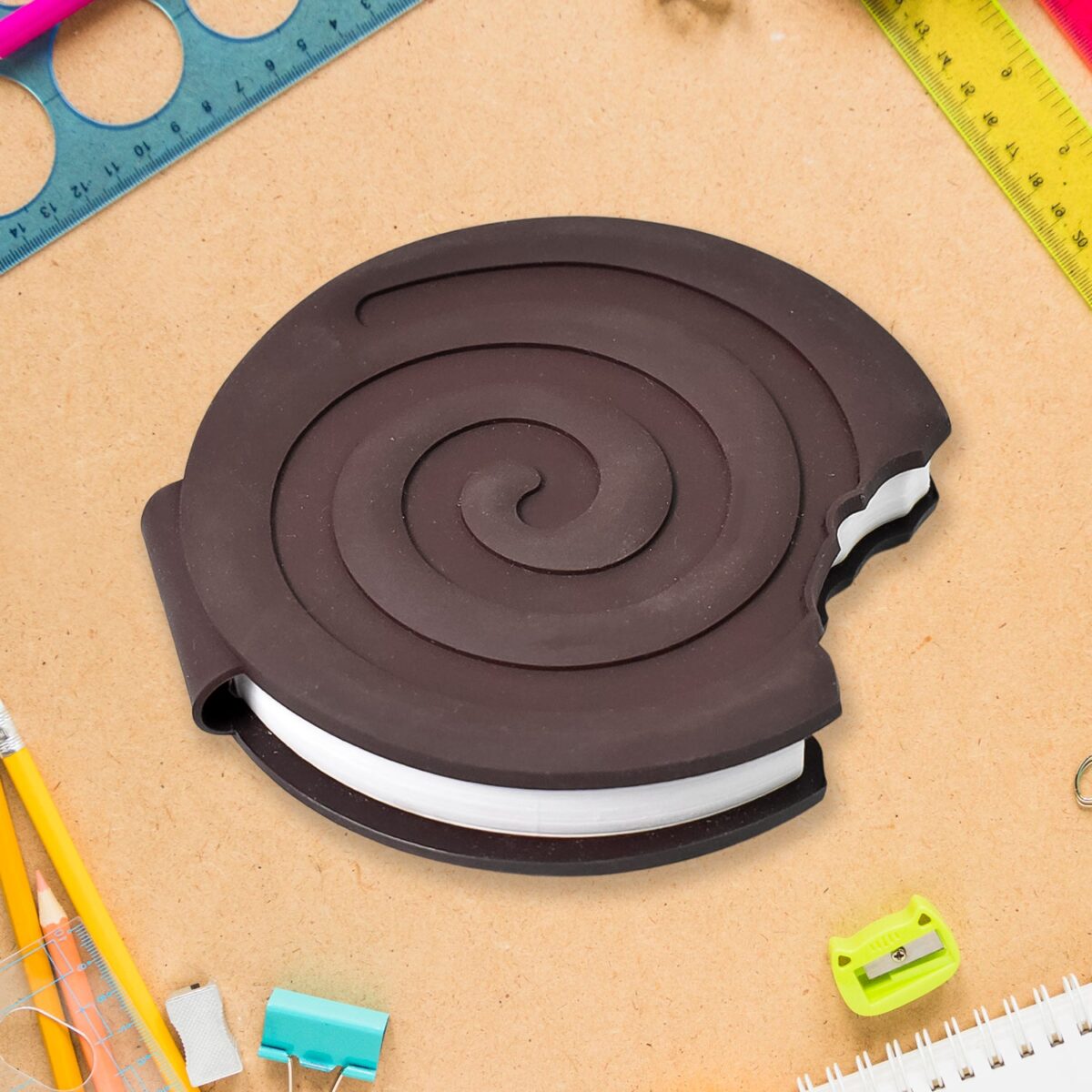 ROUND CHOCOLATE DIARY NOTEBOOKS ORIGINAL SMELL WRITING PRACTICE BOOK ( 1PC / BOOK) - Image 3