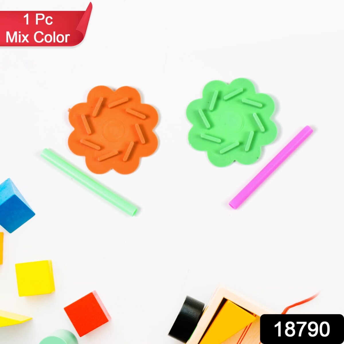 Small Magic air spinner, Plastic Promotional Spinning Toys (1 Pc) - Image 2