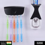 Toothpaste Dispenser & Tooth Brush with Toothbrush - Image 3