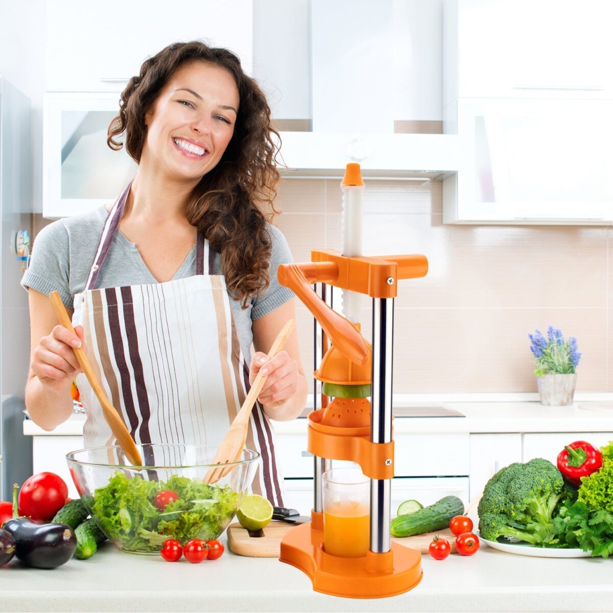 Manual Hand Pressure Juicer for Fruits & Veg - Image 7