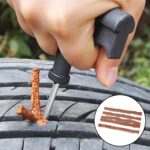 Tyre Repair Puncture Kit with 5 Rubber Strips (8 Pcs Set) - Image 4