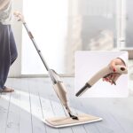 Floor Cleaning Spray Mop with Removable Washable Cleaning Pad