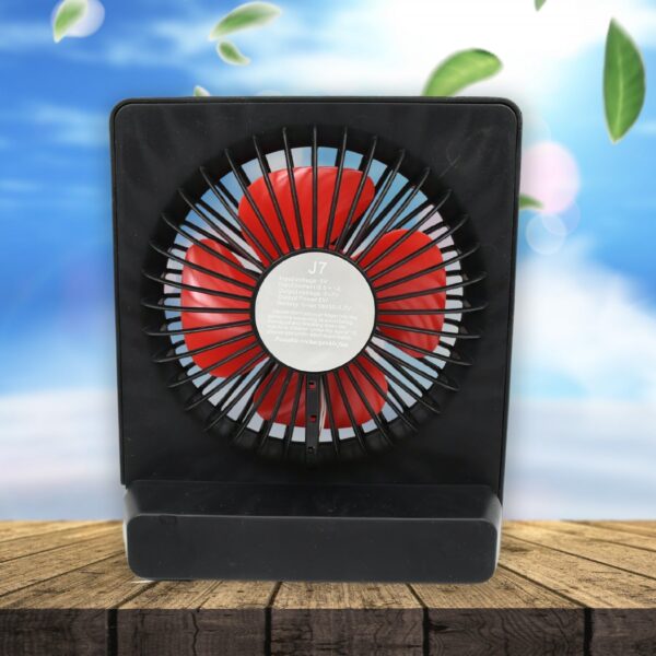Portable Desk Fan â€“ 1 Speed Setting, Personal Table Fan for Office, School & Home Use (1 Pc)