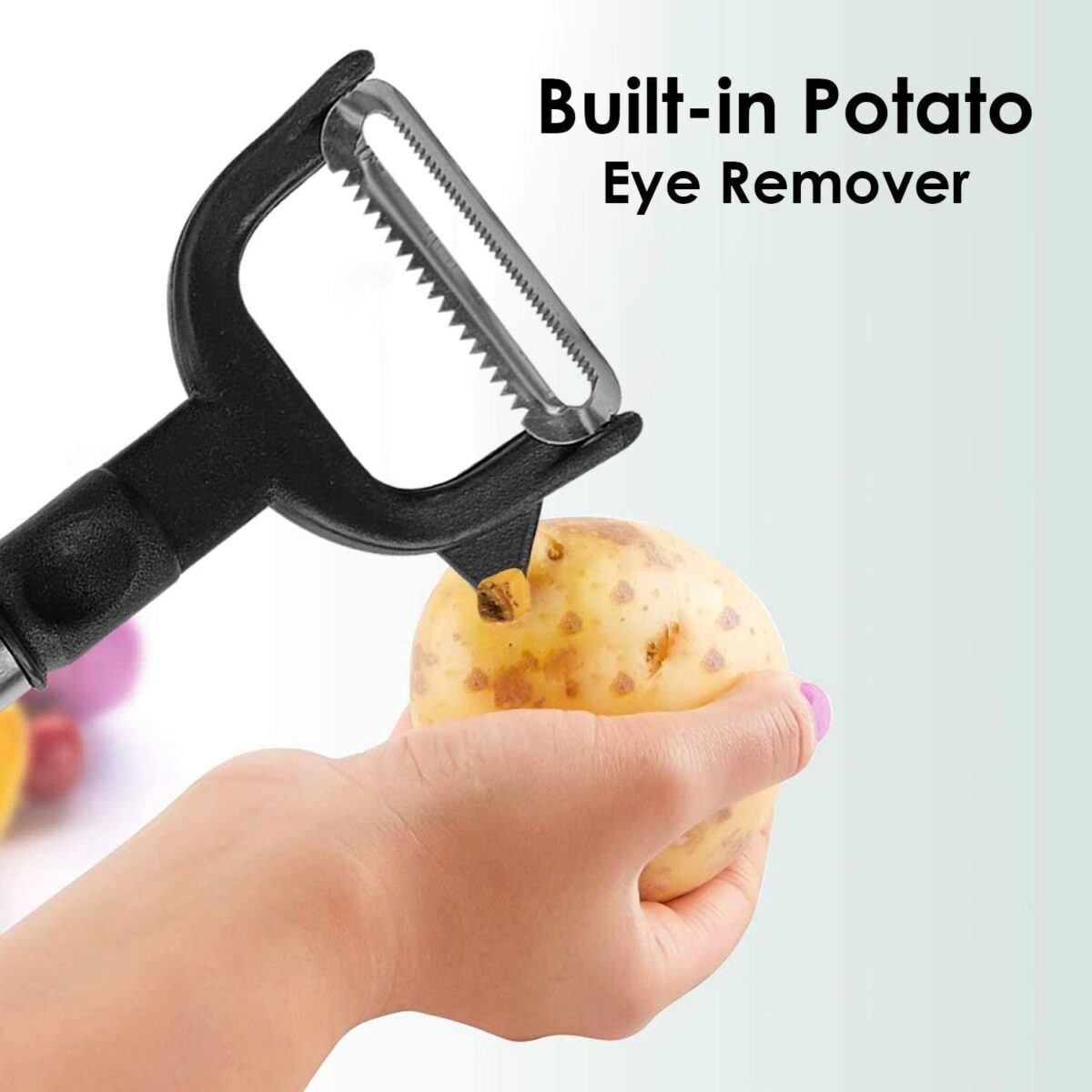 2-in-1 Double Julienne and Vegetable Peeler - Image 8