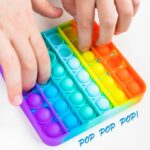 Square it Toy Special Needs Silicone Stress Relief Toy For Kids & Adult All Use  Toy - Image 3
