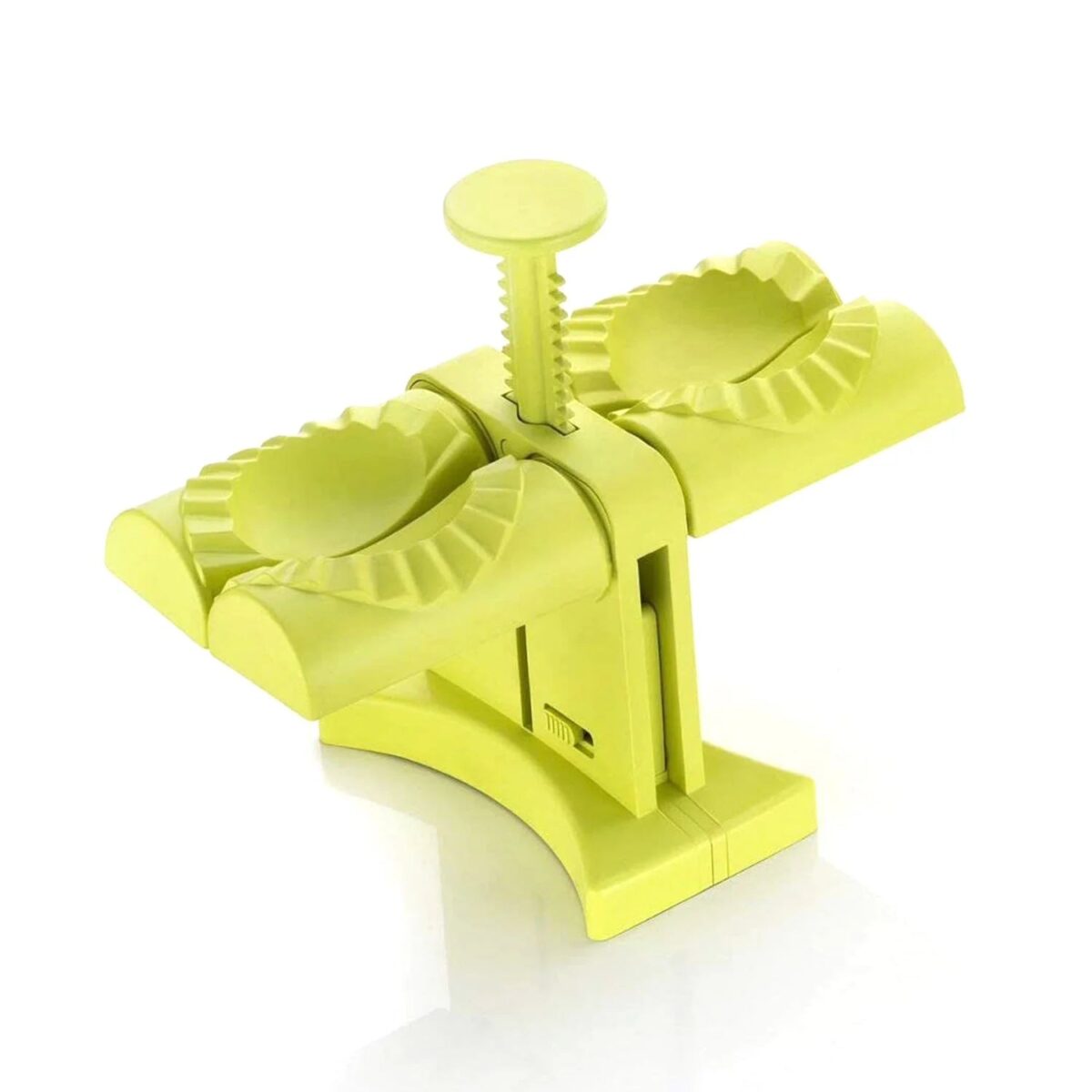 Double-Head Dumpling Maker Mold Ã¢â‚¬â€œ Press Two Dumplings at Once (Brown Box) - Image 6
