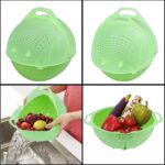 Apex Smart Basket 3in1 Multiuse Fruit And Vegetable Bowl  (1 Pc / Mix Color) - Image 3