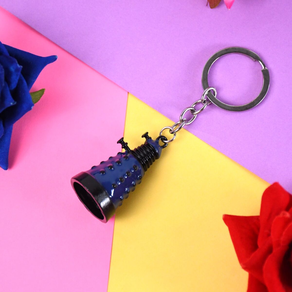 Metal Keychain - Durable & Stylish Accessory (1 Pc / Mix Color) - Image 1