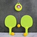 Hanging Table Tennis Trainer Set with Three Ball (1 Set) - Image 3