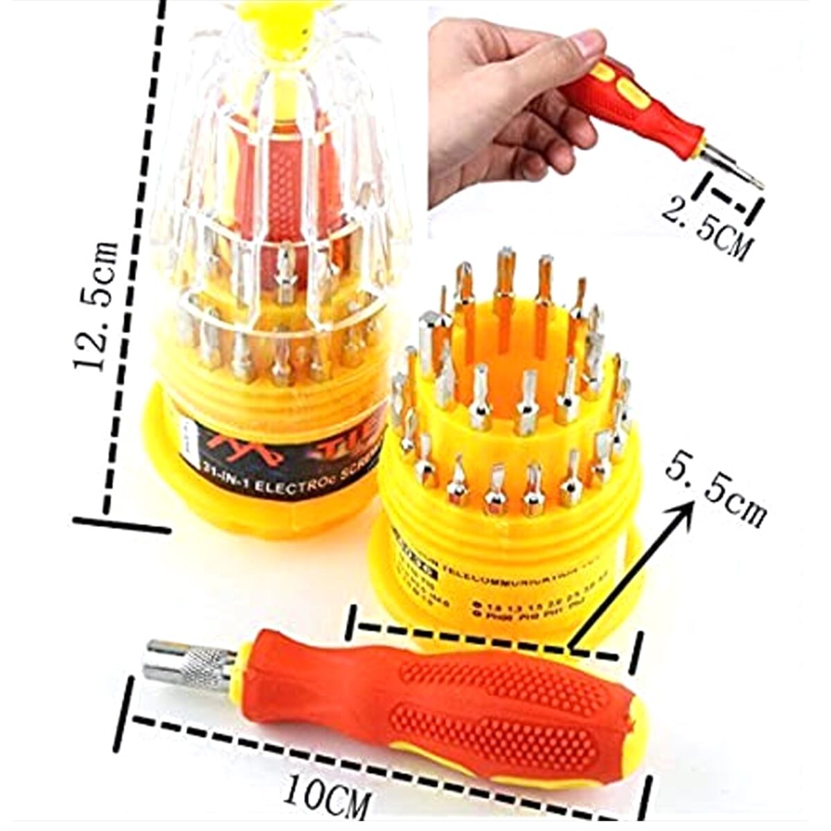 Magnetic 31 in 1 Repairing ScrewDriver Tool Set Kit - Image 3