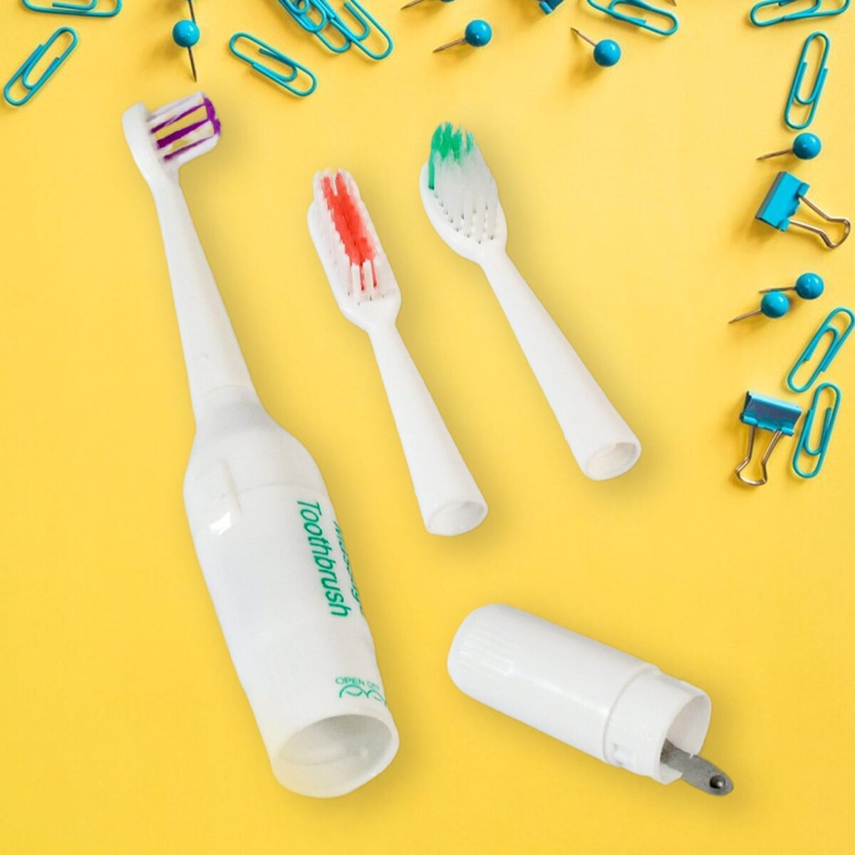 Electric Toothbrush for Adults & Teens Ã¢â‚¬â€œ Deep Cleansing, Battery Operated (Battery Not included) - Image 3