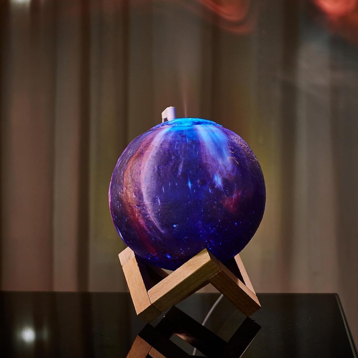 3D 2 in 1 LED Printed Moon Lamp & Aroma Diffuser (1 Pc) - Image 10